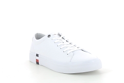 TOMMY HILFIGER CORPORATE LEATHER<br>Blanc