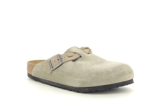 BIRKENSTOCK BOSTON BRAIDED<br>Beige