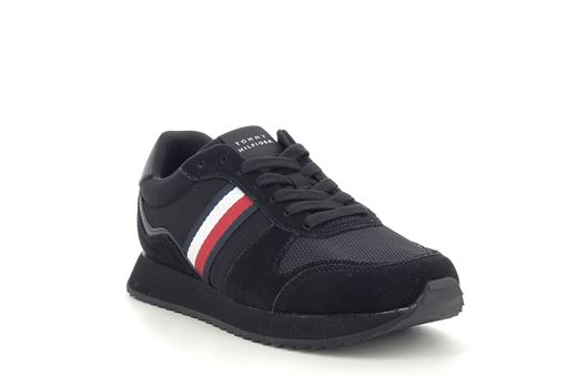 TOMMY HILFIGER RUNNER EVO MIX<br>Noir