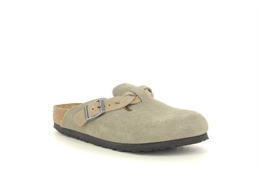 BIRKENSTOCK BOSTON F BRAIDED<br>Beige