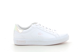 LACOSTE POWERCOURT 224 SUJ<br>Blanc