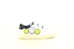 ADIDAS ADVANTAGE SMILEY CF<br>Blanc
