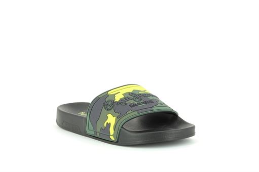 PEPE JEANS SLIDER CAMO JR<br>Vert