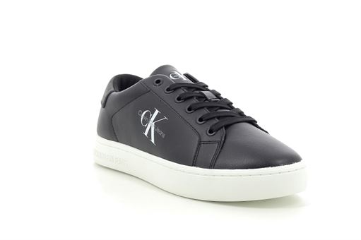 CALVIN KLEIN CUPSOLE LACE UP LOW LTH<br>Noir