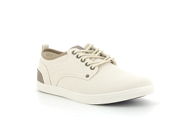 RETRO RUNNER LOW LACEUP NY PEARL 814 X:Toile/Blanc//