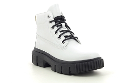 TIMBERLAND GREYFIELD LEATHER BOOT<br>Blanc