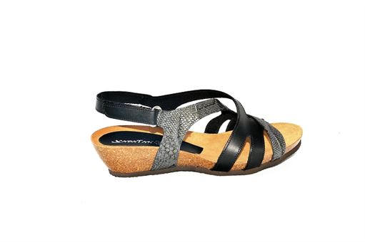 CASUAL CUPSOLE 2 4162:Cuir/Noir/Multi/