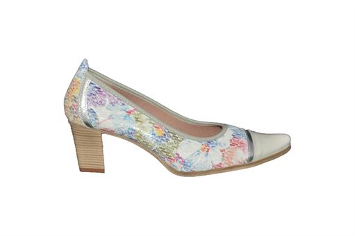  D8139<br>Cuir Blanc Multi 