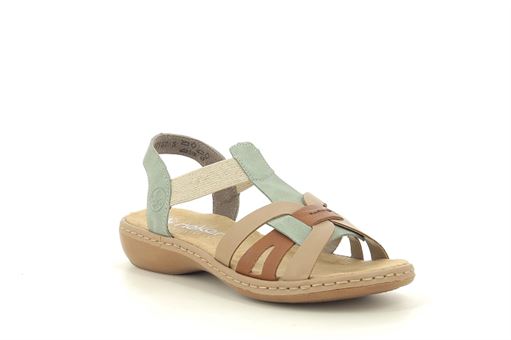 CLASSIC NYLON 65918:Cuir/Beige/Vert/