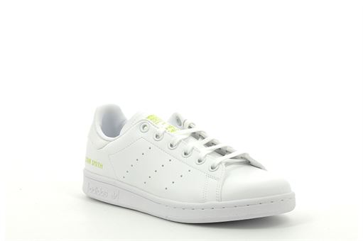 CORE HI STAN SMITH J:Cuir/Blanc/Jaune/