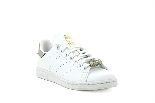 CTAS OX 660045C STAN SMITH W:Cuir/Blanc/Argent/