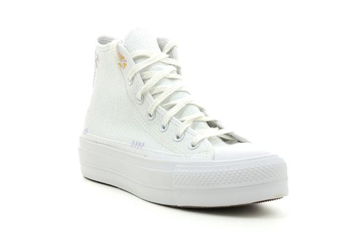 STAN SMITH CF I CTAS LIFT HI:Toile/Blanc/Multi/
