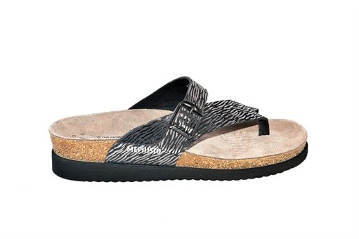  HELEN<br>Cuir Noir Multi 