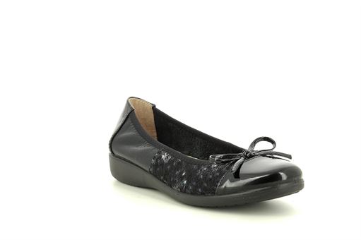  RANA<br>Cuir Noir Argent 