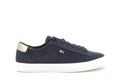 TOMMY HILFIGER VULC CANVAS LACE UP<br>Noir