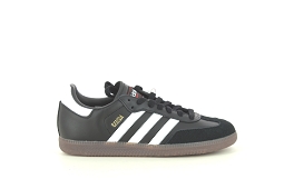  SAMBA J<br>Cuir Noir Blanc 