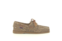  DOCKSIDES W<br>Nubuck Léopard  