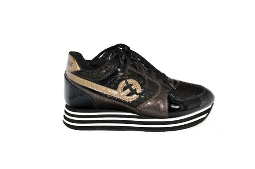  PARKO JOGGER<br>Cuir Noir Noir 