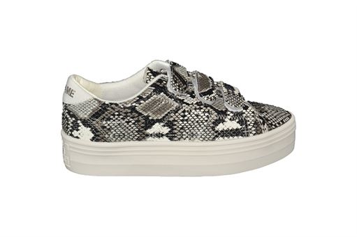  PLATO M STRAPPS<br>Cuir Serpent Blanc 