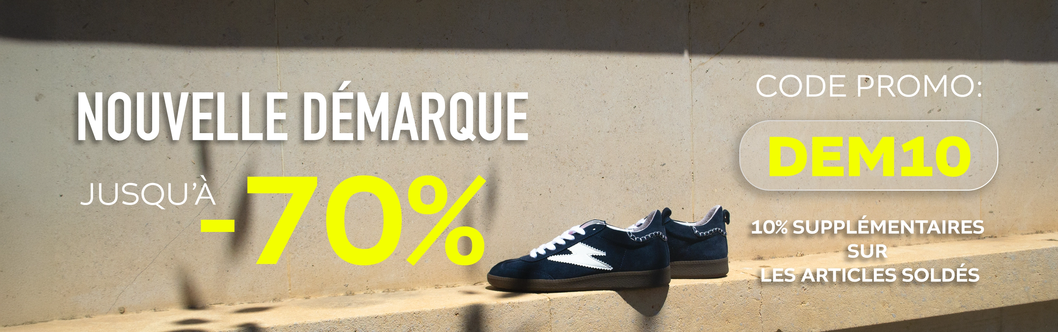 Nouvelle Démarque 70% de réduction