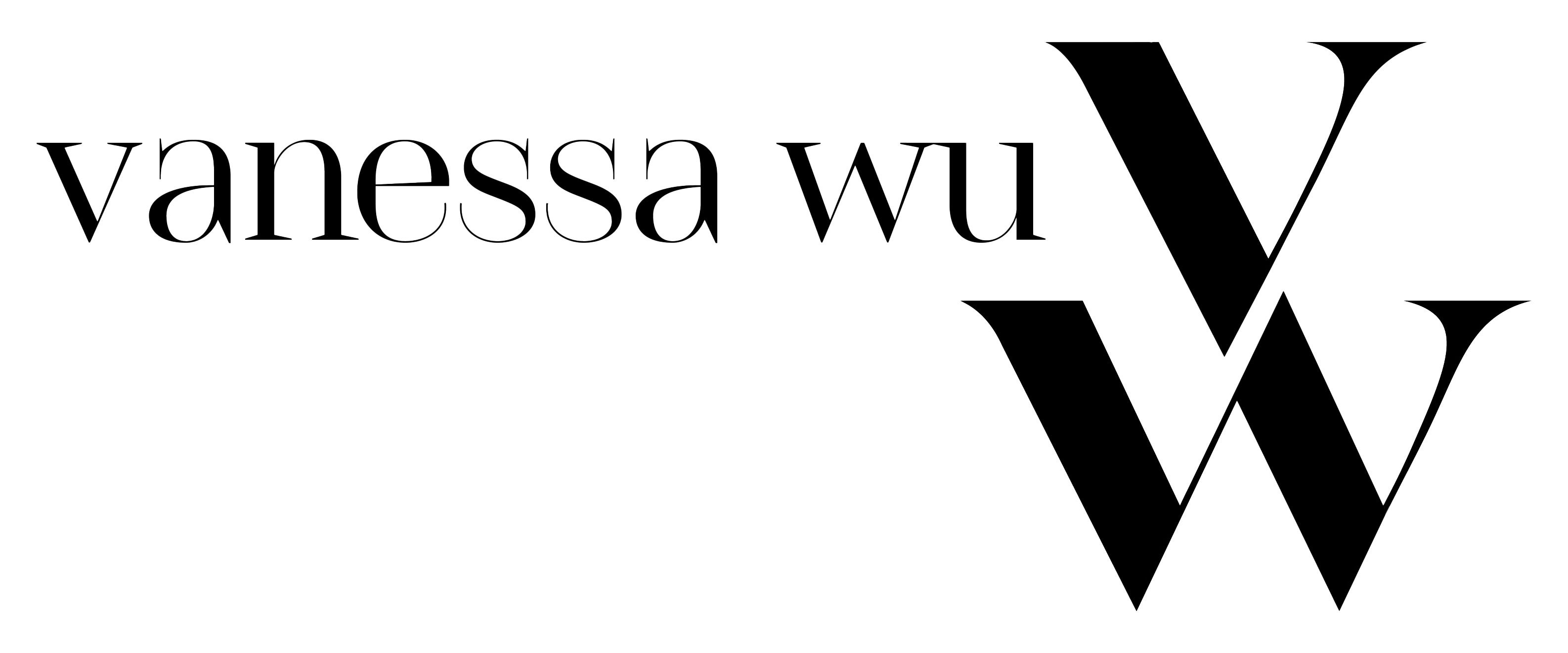 Vanessa wu  logo