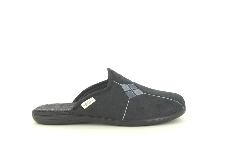 La maison de l espadrille pantoufle 6715 noir