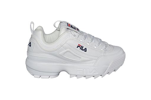 Fila baskets et sneakers disruptor logo low blanc