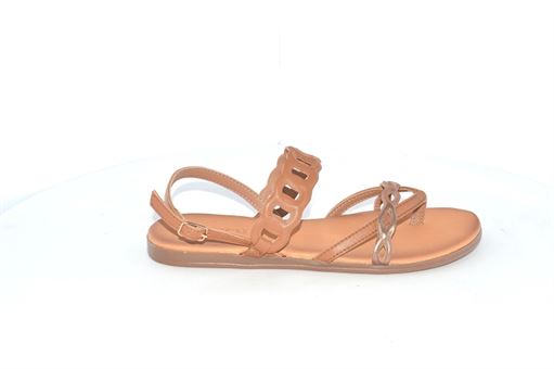Flanch nu pied 301046 marron