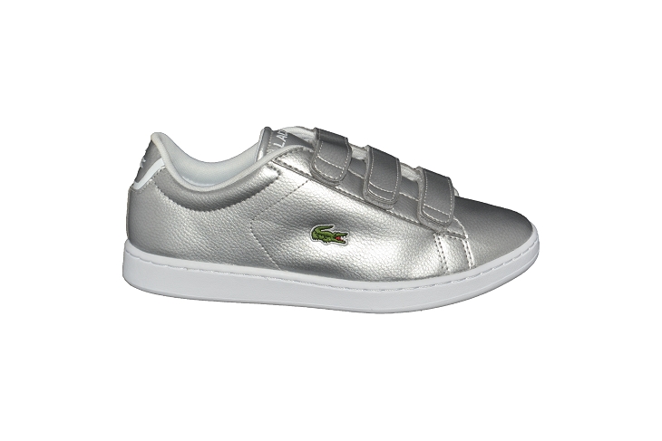 Lacoste sneakers carnaby strap argent