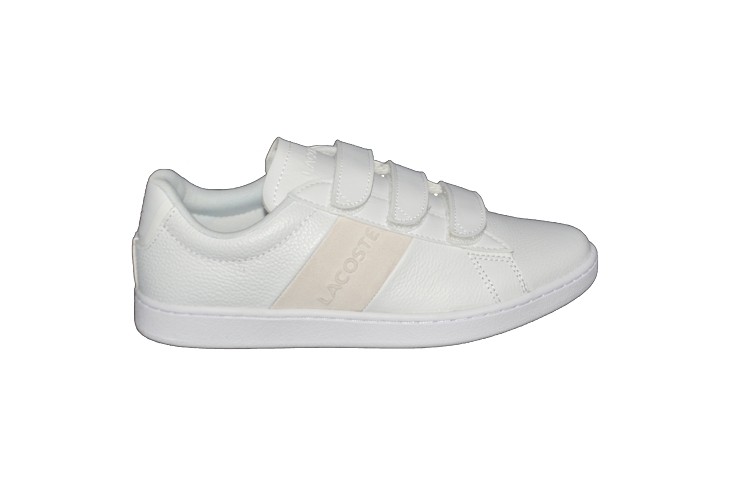 Lacoste sneakers carnaby strap blanc