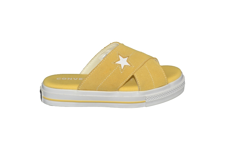 Converse nu pied one star sandal slip jaune1858901_1