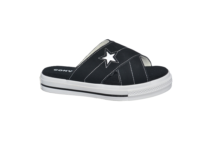 Converse nu pied one star sandal slip noir