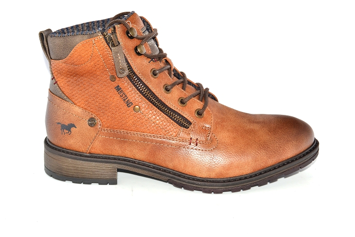Mustang boots h 4140501 marron
