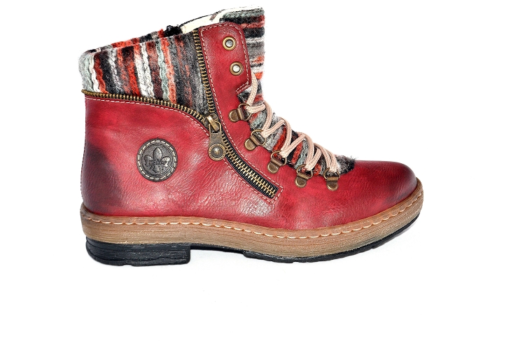 Rieker boots f z6741 rouge