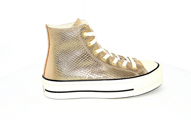 Converse toiles chuck taylor all star lift gold