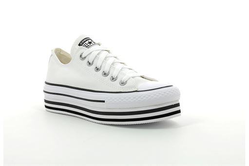 Converse toiles layer ox blanc