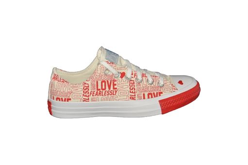 Converse toiles all star ox rouge