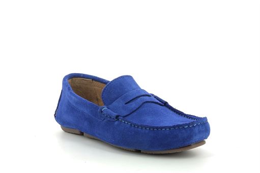 Linea purpura mocassins 94611 bleu