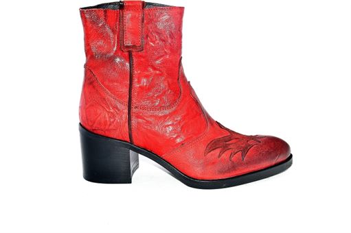 Bencivenga bottines tara rouge