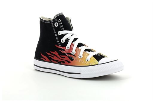 Converse sneakers ctas hi flamme noir