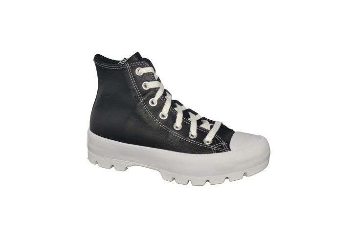 Converse toiles chuck lugged leather noir