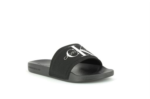 Calvin klein tongs slide mono co noir