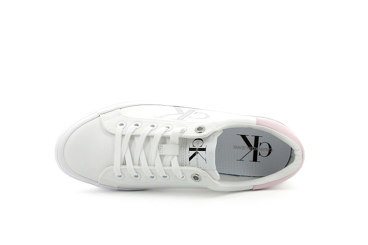 Calvin klein sneakers vulcanized blanc2068101_5