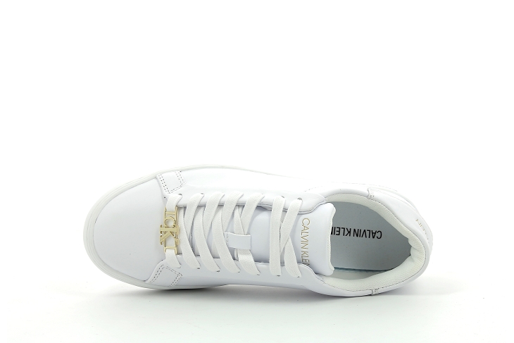 Calvin klein sneakers cupsole laceup blanc2068501_5