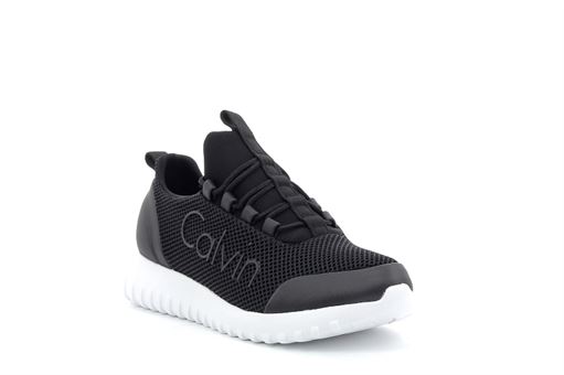 Calvin klein sneakers laceup mesh noir