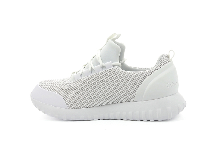 Calvin klein sneakers laceup mesh blanc2068602_3