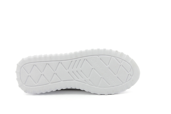 Calvin klein sneakers laceup mesh blanc2068602_6