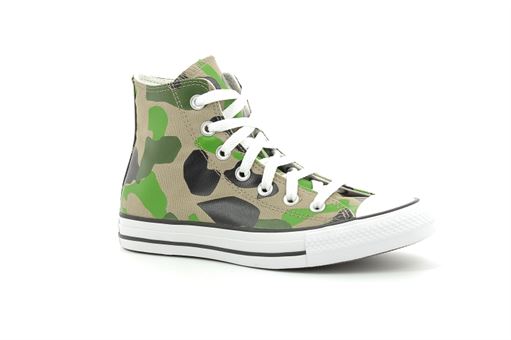 Converse toiles ctas hi militaire vert