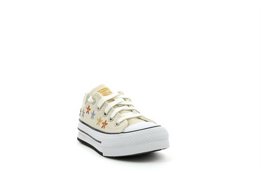 Converse toiles chucktaylor lift ox beige