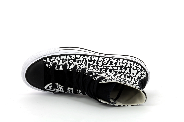 Converse sneakers chuck platform hi noir2086701_5